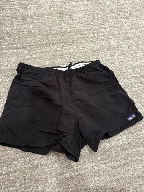 Patagonia Pants - Patagonia Black Athletic Shorts with Logo Waistband
